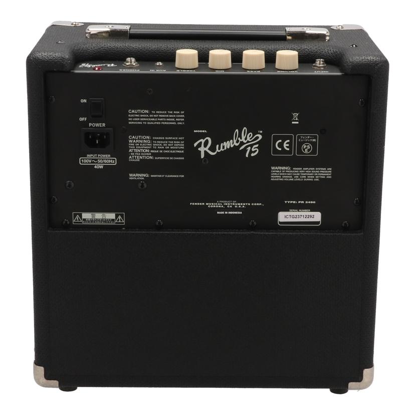 FENDER フェンダー /ベースアンプ/Rumble 15//ICTG23712292/Bランク/65