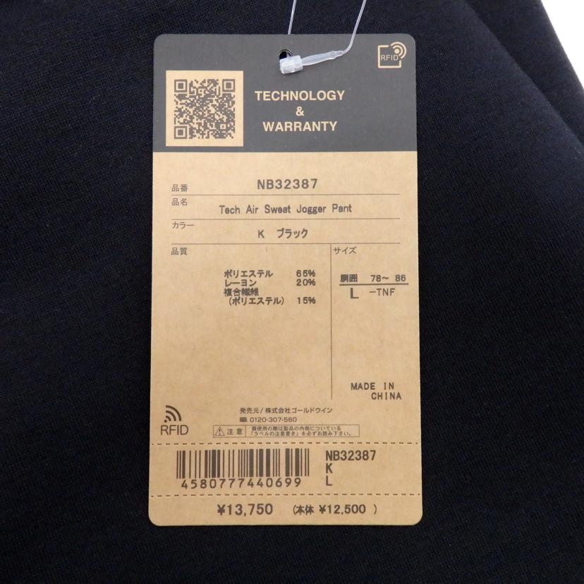 THE NORTHFACE ノースフェイス/テックエア スウェットジョガーパンツ/NB32387//SAランク/77