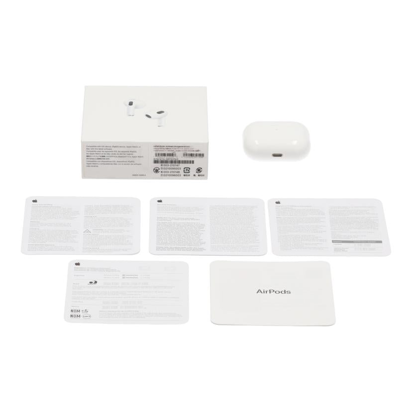Apple アップル/AirPods 第3世代 Lightning/MPNY3J/A//XQR75HPQJG/Bランク/71