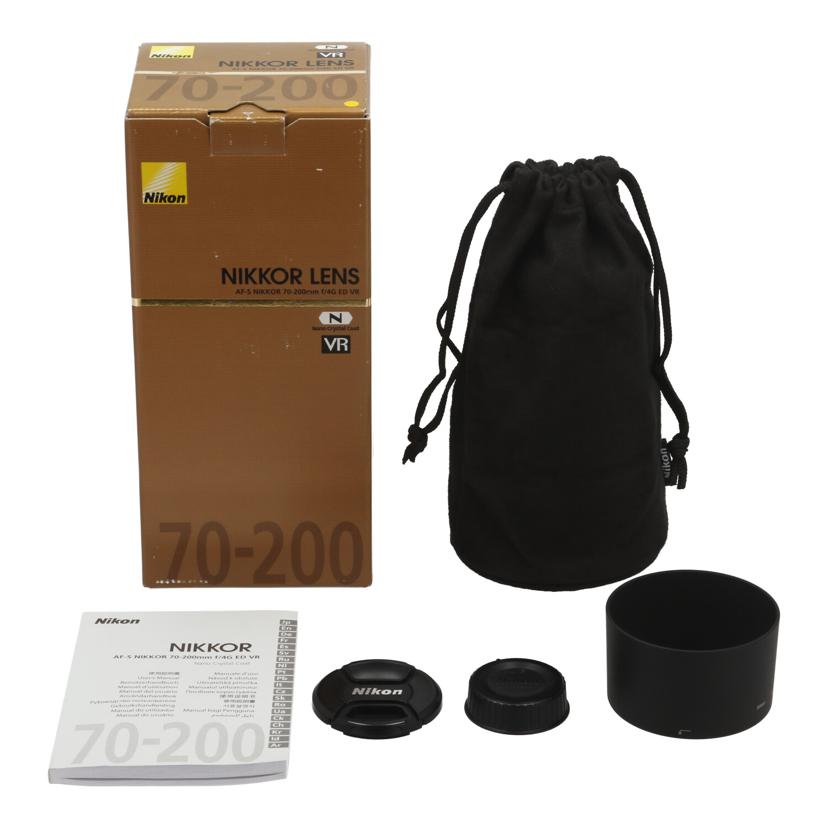 Nikon ニコン /交換レンズ/70-200mm/AF-S 70-200mm f4G ED VR//82003894/ABランク/71