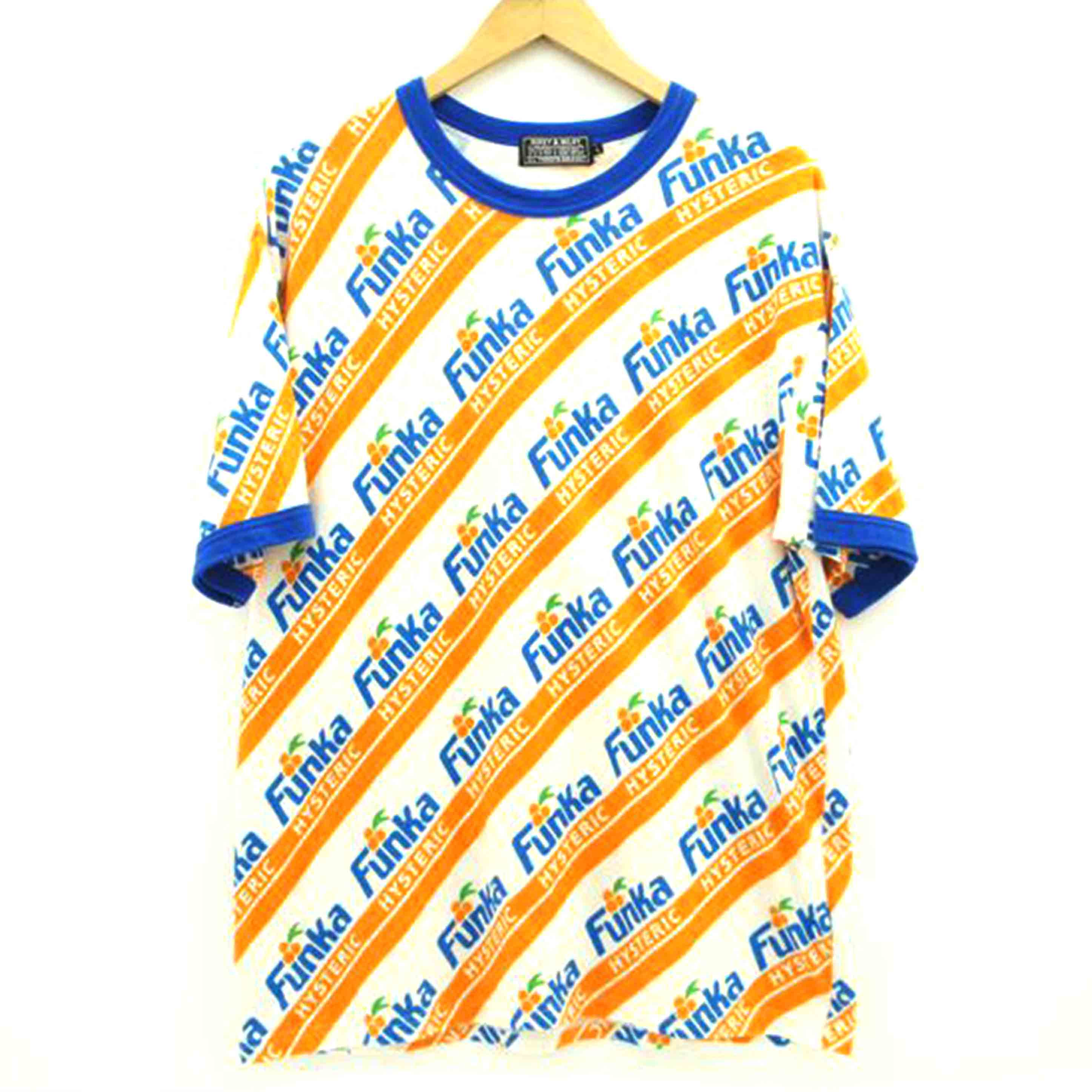 HYSTERIC GLAMOR ヒステリックグラマー/Funka HYSTERIC柄Tシャツ/02241CT19//ABランク/85