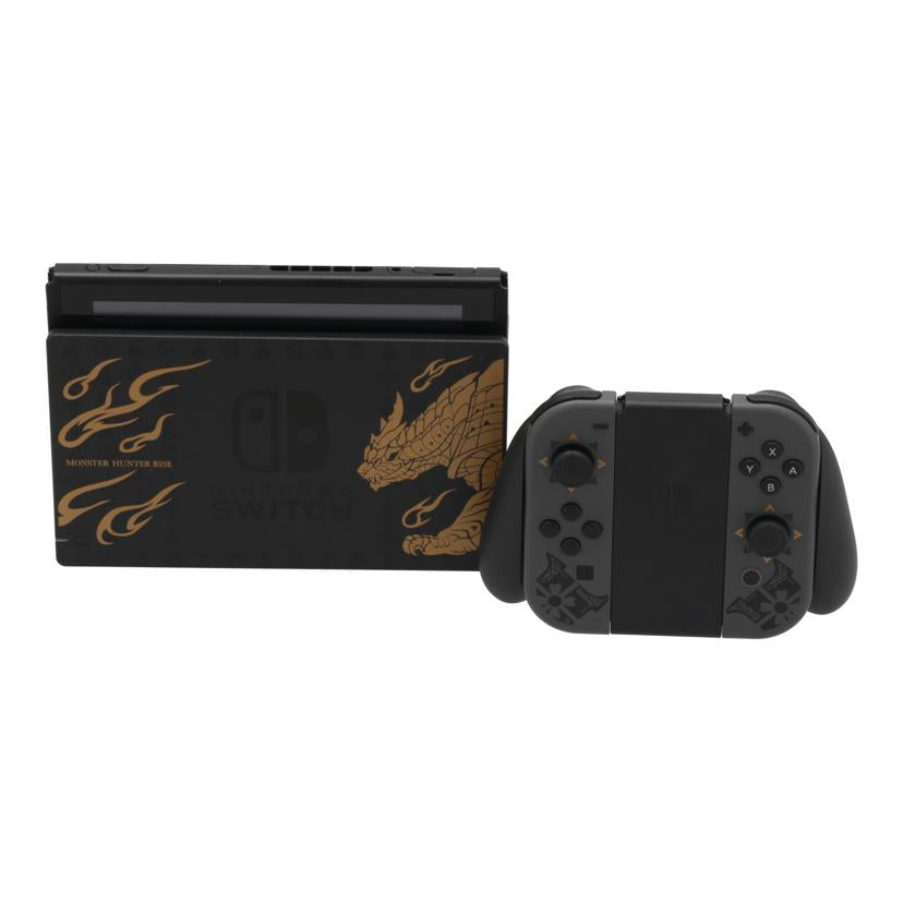NINTENDO 任天堂 ニンテンドー /Nintendo Switch 本体モンスターハンターライズSPエディション/BAD-S-KGAGL//XKJ10065442608/Aランク/82