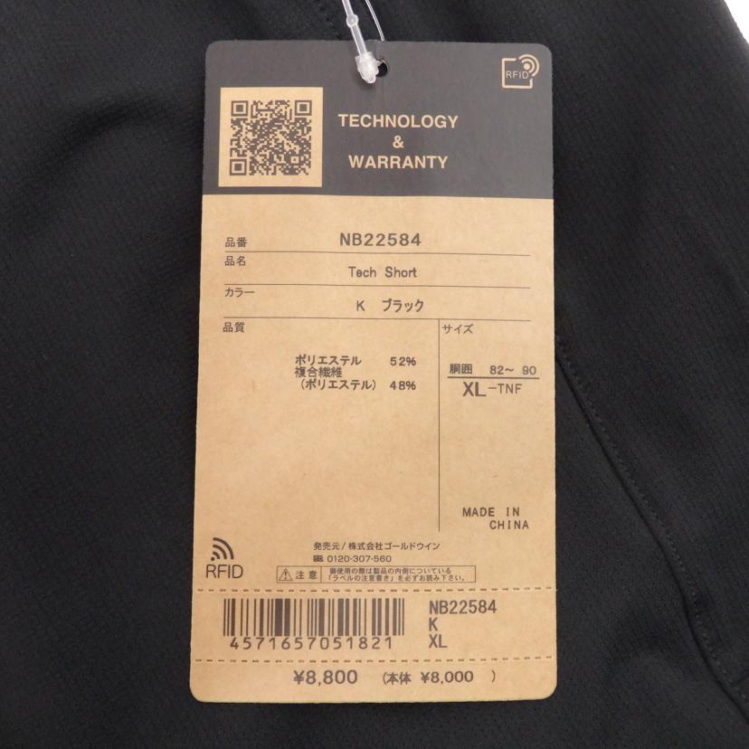 THE NORTHFACE/Tech Short/NB22584//Sランク/77