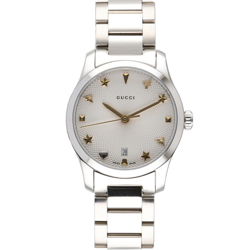 GUCCI グッチ/Gタイムレス・レディース/クオーツ/YA126572//188*****/SAランク/75