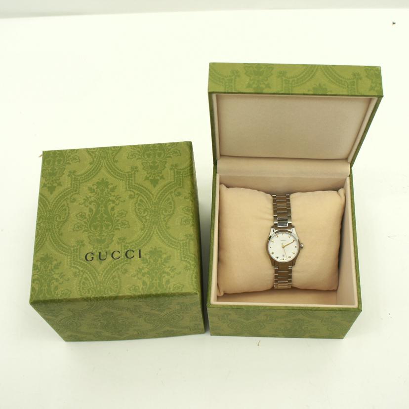 GUCCI グッチ/Gタイムレス・レディース/クオーツ/YA126572//188*****/SAランク/75