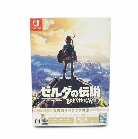 Nintendo 任天堂/ゼルダの伝説 ブレス オブ ザ ワイルドー冒険ガイドブック付きー/SWITCH//Bランク/05