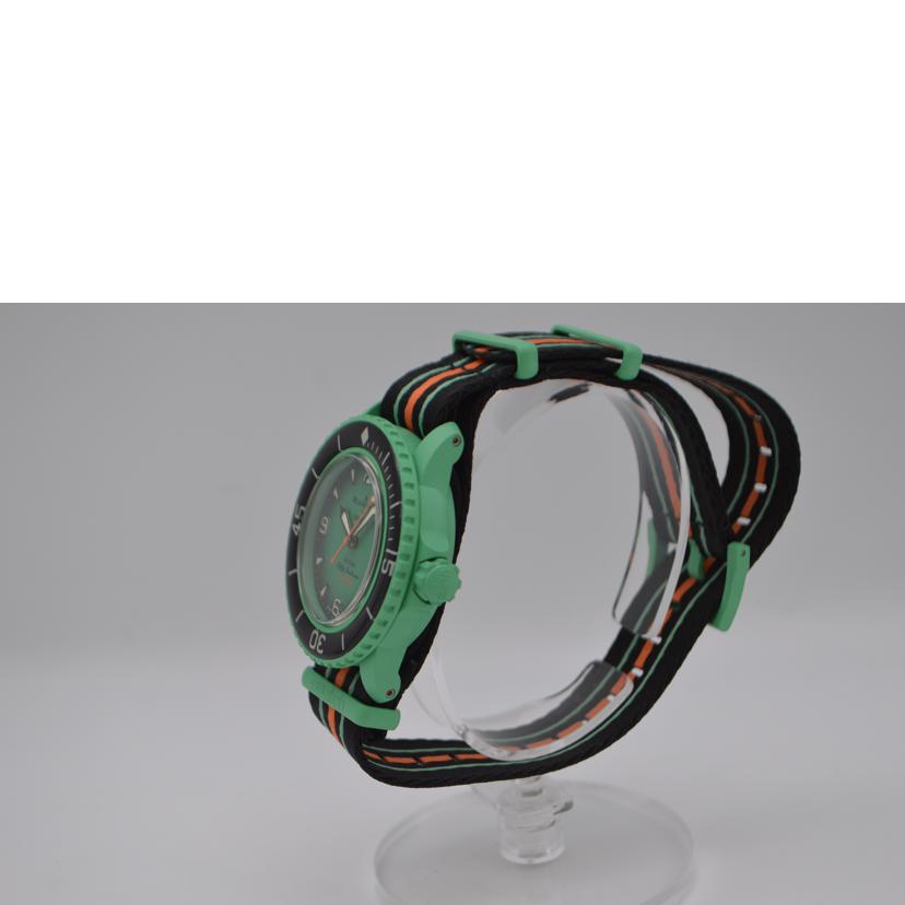 ブランパン/swatch ブランパン/スウォッチ/スキューバフィフティファゾムスインディアン/自動巻/SO35I100//Aランク/89