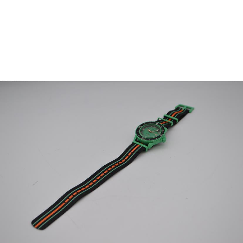 ブランパン/swatch ブランパン/スウォッチ/スキューバフィフティファゾムスインディアン/自動巻/SO35I100//Aランク/89