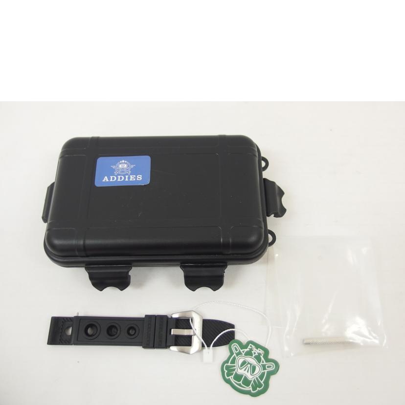 ADDIES DIVE STEELDIVE/STEEL DIVE/自動巻き/グリーン/ツナ缶//SAランク/04