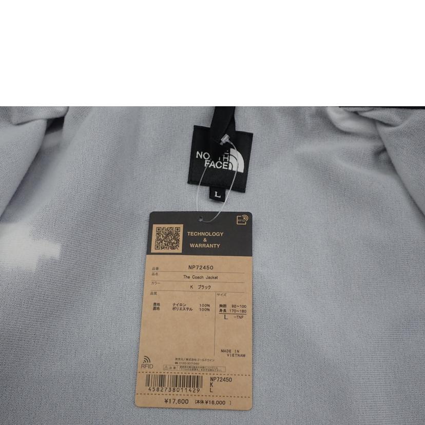 THE NORTH FACE ザノースフェイス/★THENORTHFACEコーチジャケット/NP72450//サイズ:L/SAランク/62