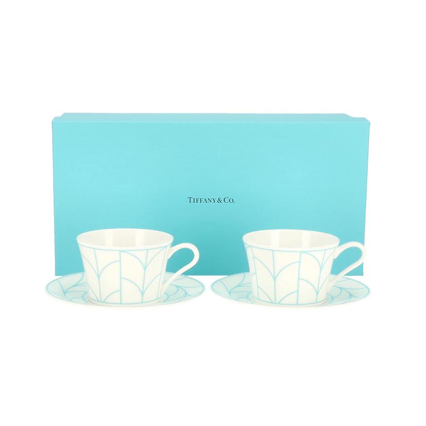 Tiffany&Co ティファニー&コー/ペアティーカップ/ウィートリーフ/6696 2660//Sランク/93
