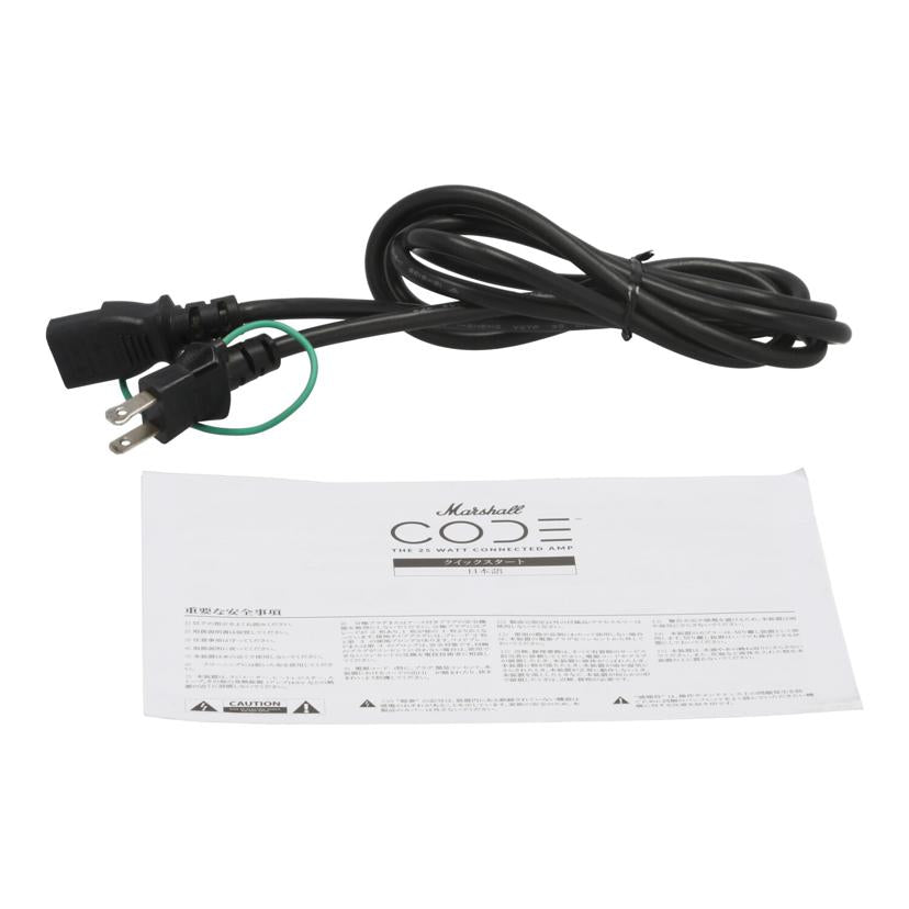 Marshall マーシャル /ギターアンプ/CODE25//V0203D1BCJ/ABランク/62
