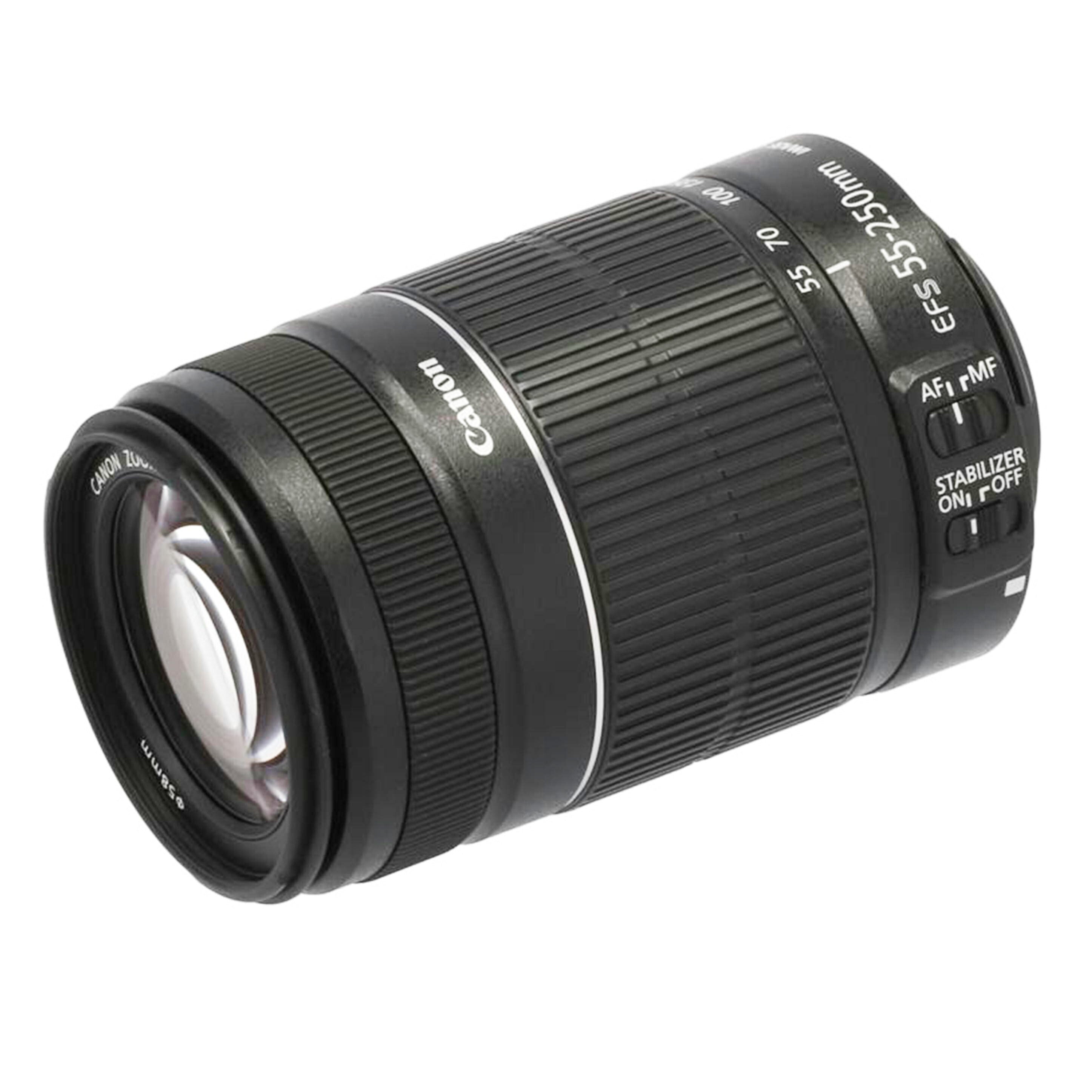 Canon キャノン/交換レンズ/EF-S 55-250mm F4-5.6 IS STM//Cランク/85