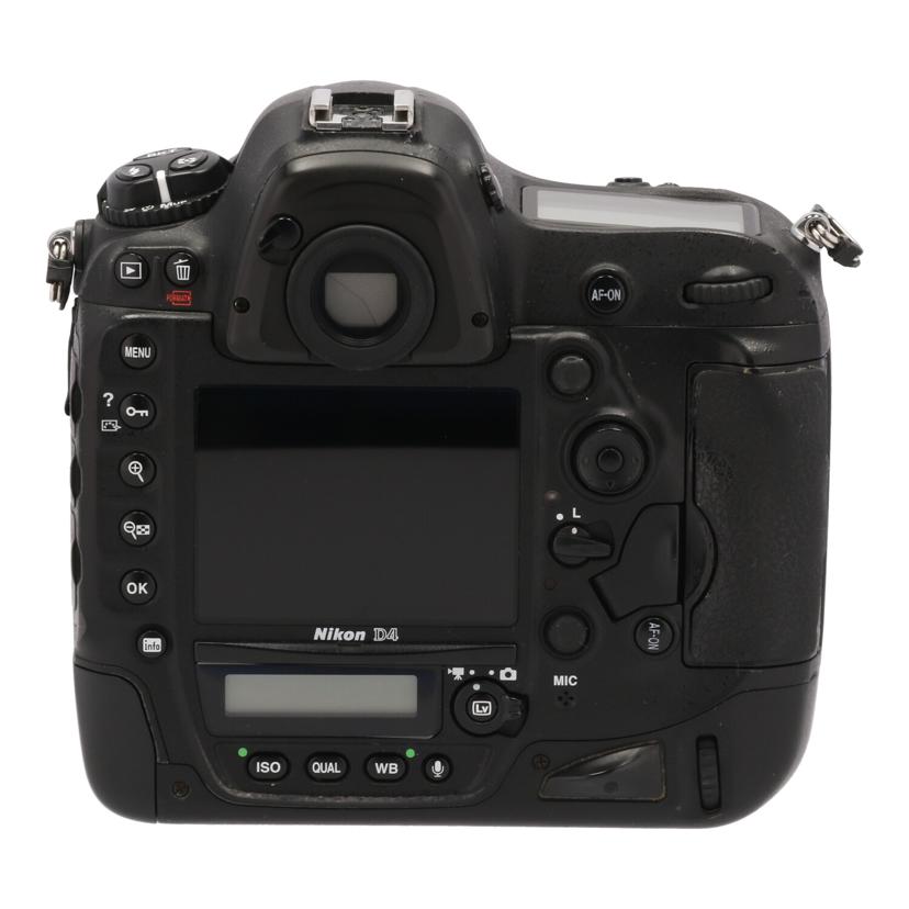 Nikon ニコン/デジタル一眼 ボディ/D4 ボディ//2048588/Cランク/63
