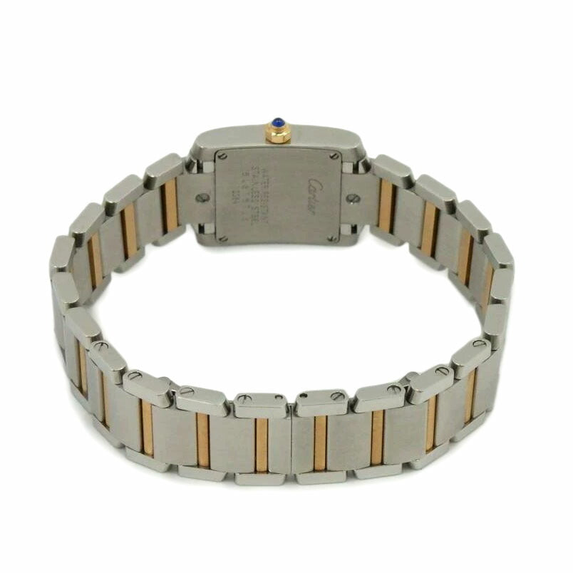 Cartier カルティエ/タンクフランセーズSM/クオーツ/ピンクシェル文字盤/SS×PG/W51027Q4//238*********/Aランク/77
