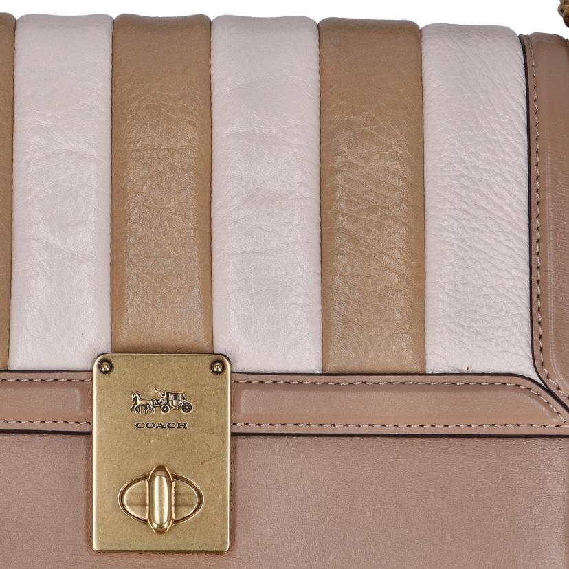 COACH コーチ/カラーブロックキルティング/ハットンショルダー/739//D20**/SAランク/78