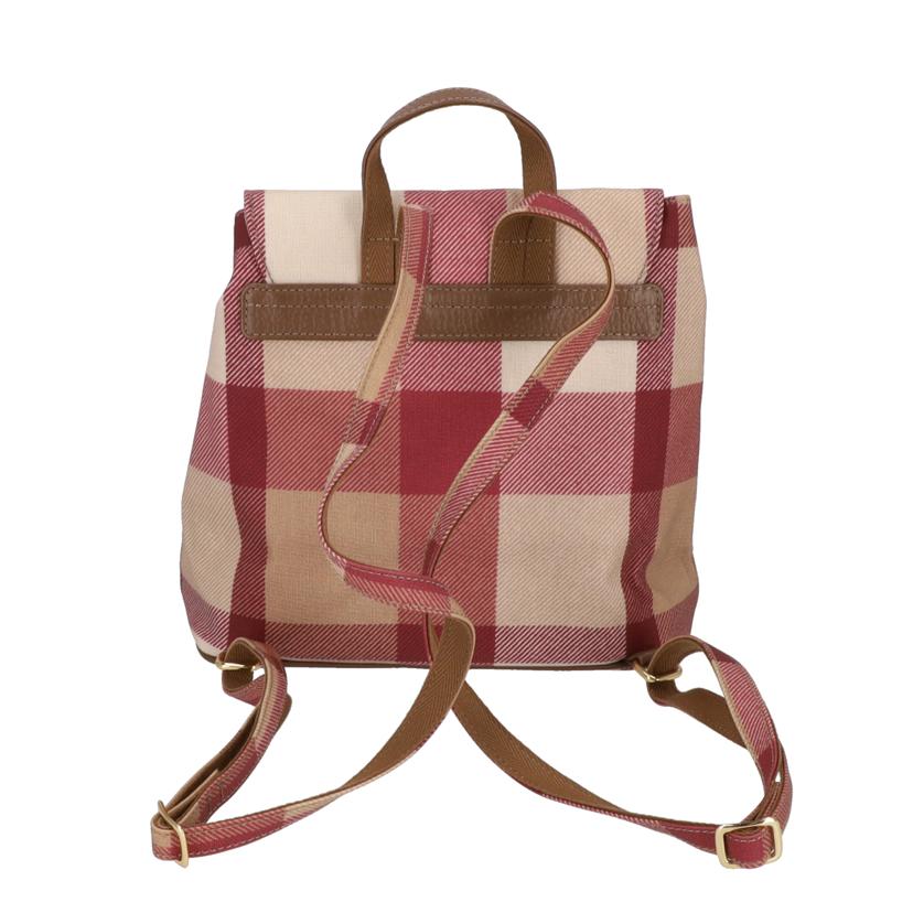 CRESTBRIDGE BLUELABEL クレストブリッジブルーレーベル/チェックPVCバックパック/55102-621-14//Aランク/09