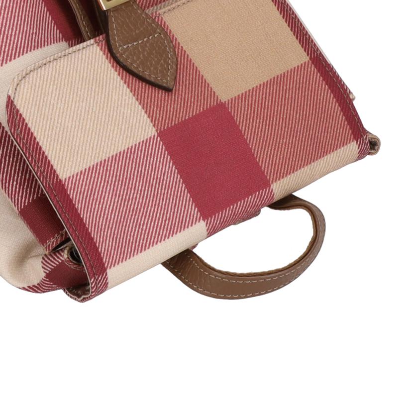 CRESTBRIDGE BLUELABEL クレストブリッジブルーレーベル/チェックPVCバックパック/55102-621-14//Aランク/09