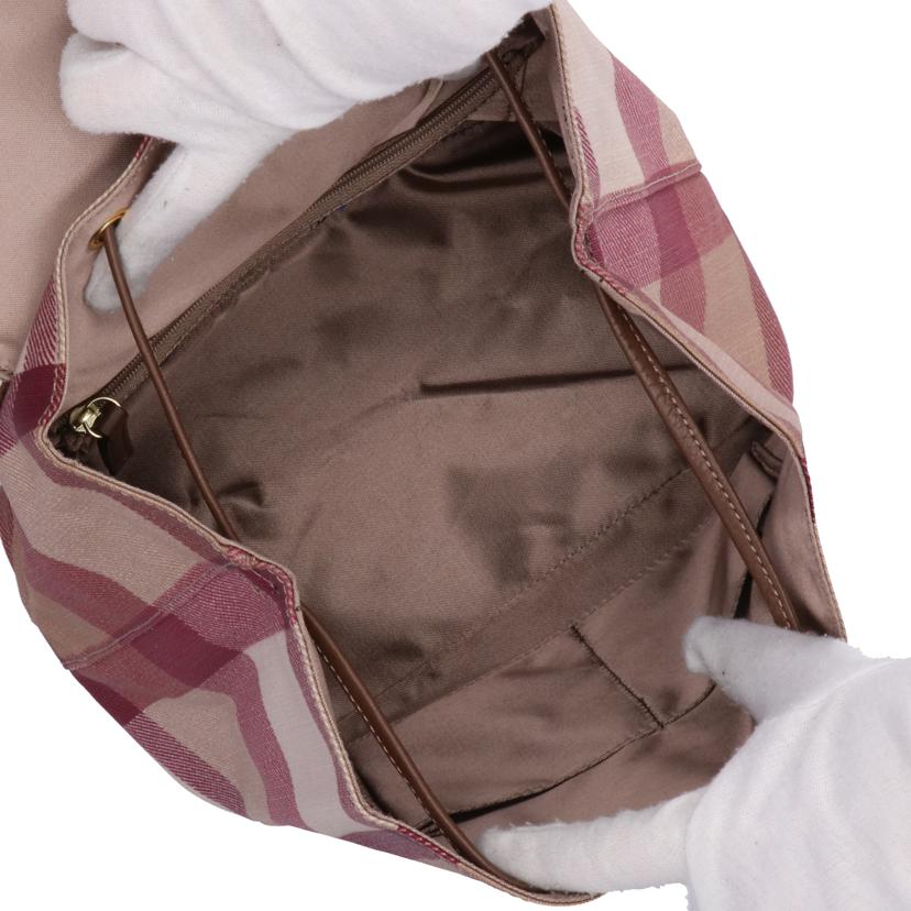 CRESTBRIDGE BLUELABEL クレストブリッジブルーレーベル/チェックPVCバックパック/55102-621-14//Aランク/09