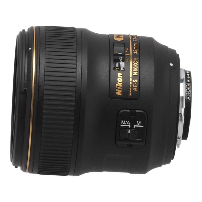 Nikon ニコン /交換レンズ/35mm/AF-S 35mm f1.4G //256023/ABランク/42