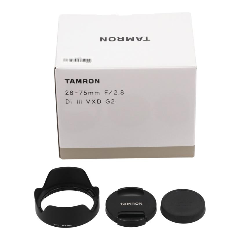 TAMRON SONY E タムロン /交換レンズ/28-75mm/28-75mm F2.8 Di III VXD G2//238573/ABランク/42