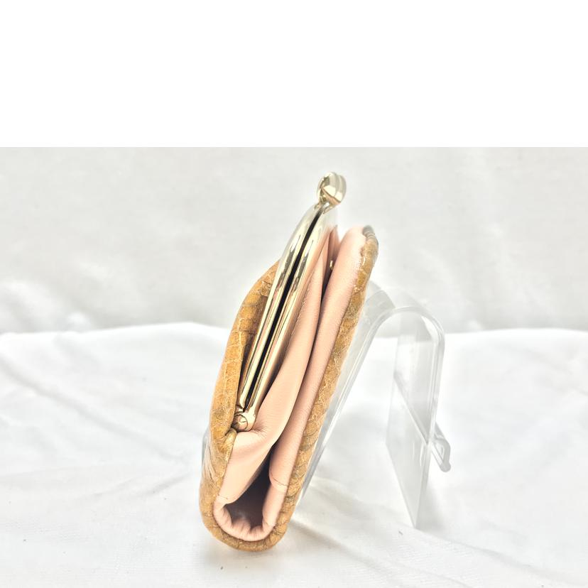 MUVEIL ミュベール/がま口財布 型押し//Aランク/51