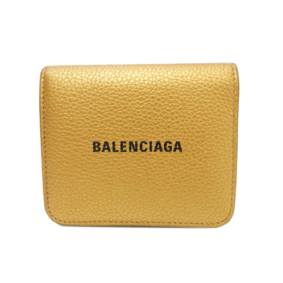 BALENCIAGA バレンシアガ/二つ折り財布/ゴールド/594216.8060R//Bランク/88
