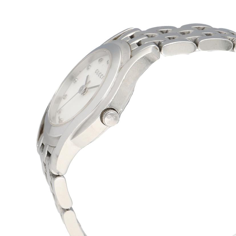 GUCCI グッチ/ラウンドクオーツ/11Pダイヤ/5500L//142*****/ABランク/91