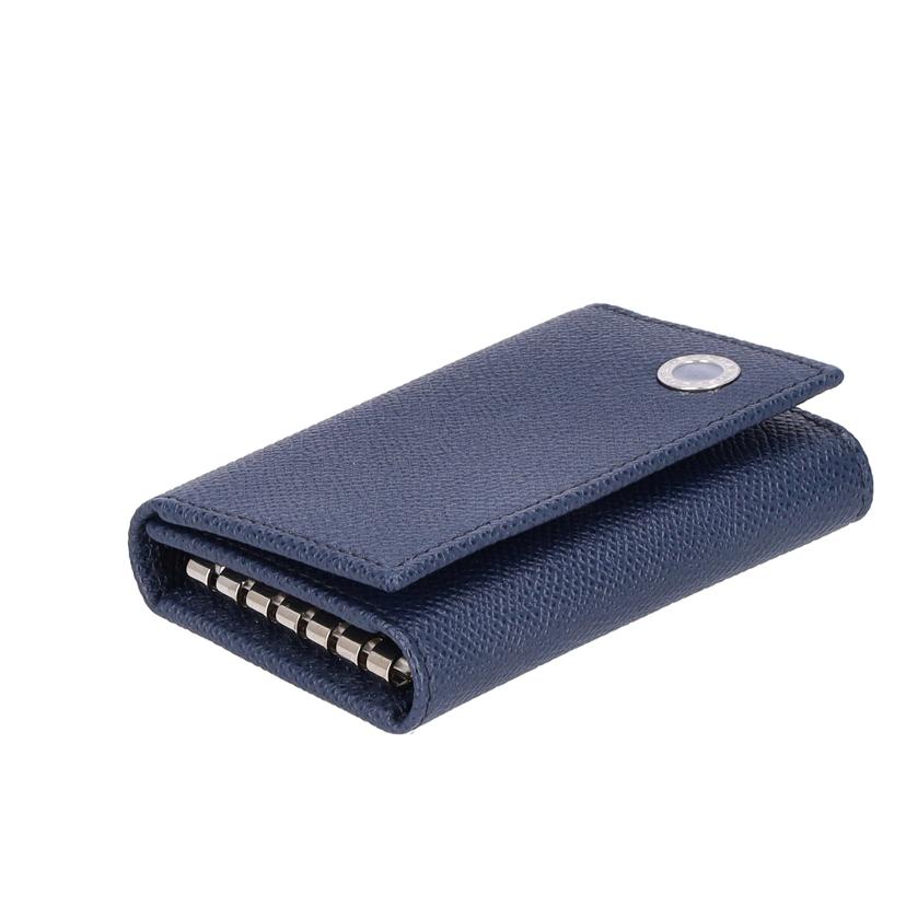 BVLGARI ブルガリ/ブルガリ・ブルガリ6連キーケース/サファイア/393318//Sランク/75