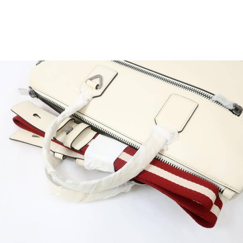 BALLY バリー/ビジネスバッグ 2WAY オフホワイト レッド/TAMMI//Sランク/65