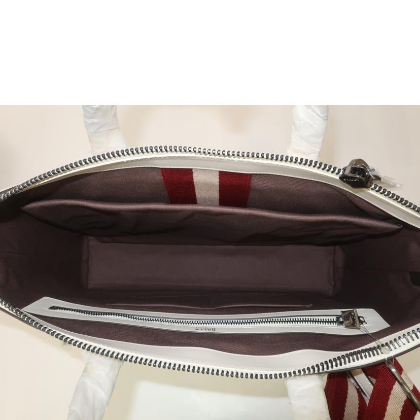 BALLY バリー/ビジネスバッグ 2WAY オフホワイト レッド/TAMMI//Sランク/65