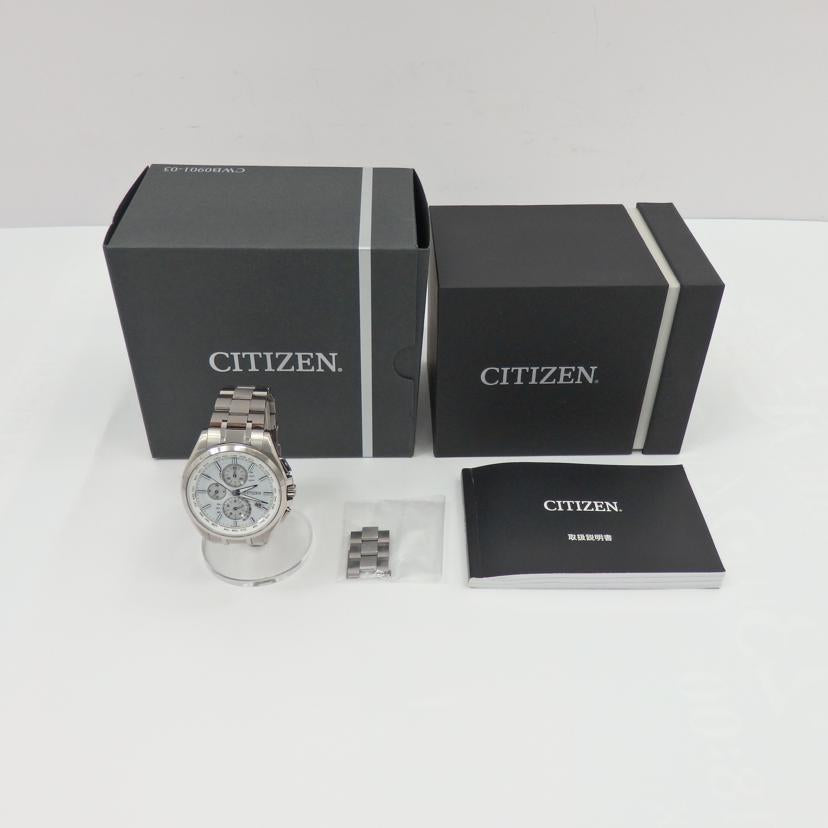 CITIZEN シチズン/アテッサ/ダイレクトフライト/電波ソーラー/チタン/AT8040-57A//871******/ABランク/77