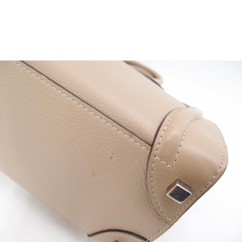 CELINE セリーヌ/ラゲージマイクロショッパー/Dune/167793LUG.03UN//AT0**********/Aランク/69
