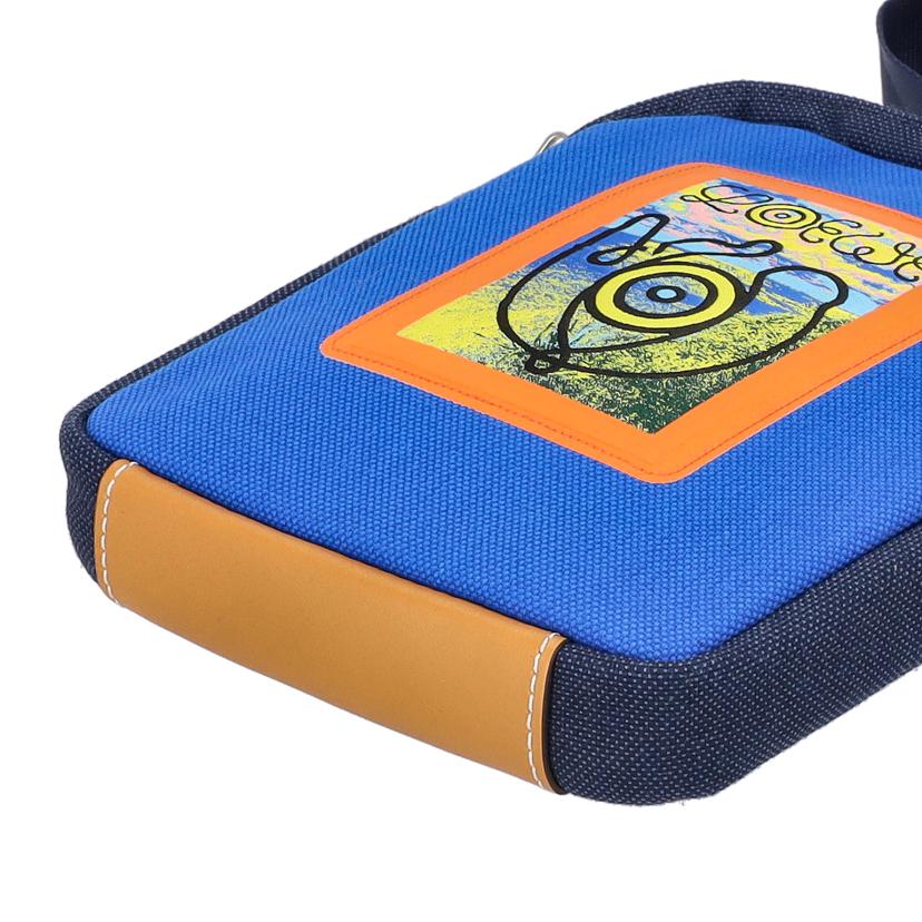 LOEWE ロエベ/アイロエベ/キャンバスショルダーバッグ//781***/Aランク/91