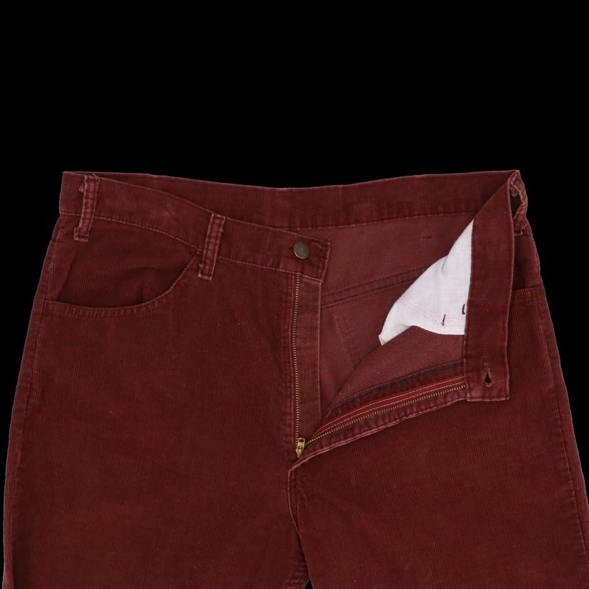 LEVIS リーバイス/80’s/519コーデュロイパンツ/バーガンディ/USA製/白タブ/ヴィンテージ/希少/519//W36L34/ABランク/24