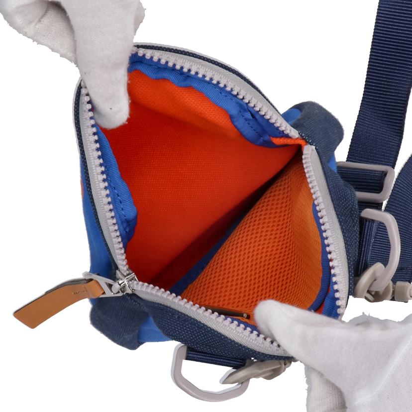 LOEWE ロエベ/アイロエベ/キャンバスショルダーバッグ//781***/Aランク/91