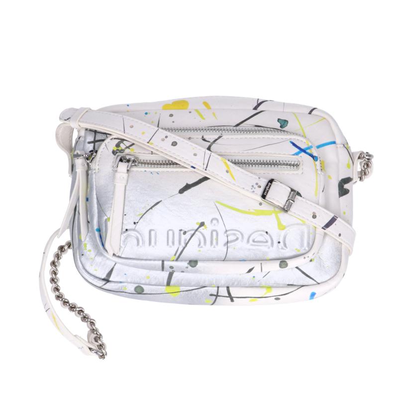 Desigual デシグアル/ペイント柄ミニクロスボディバッグ/22WAXPAT 2004//Aランク/09