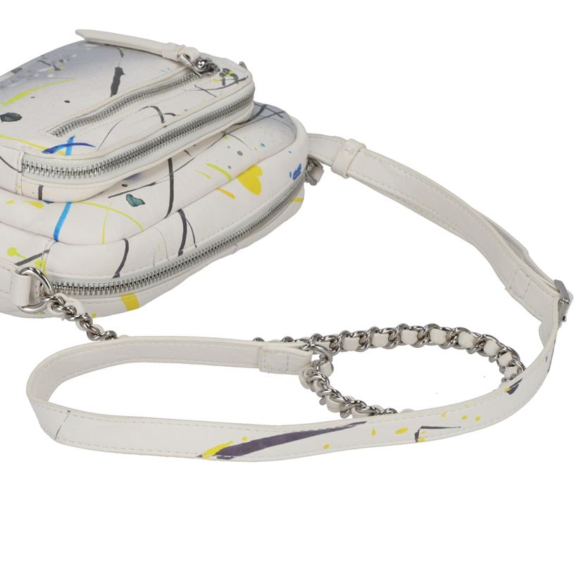 Desigual デシグアル/ペイント柄ミニクロスボディバッグ/22WAXPAT 2004//Aランク/09