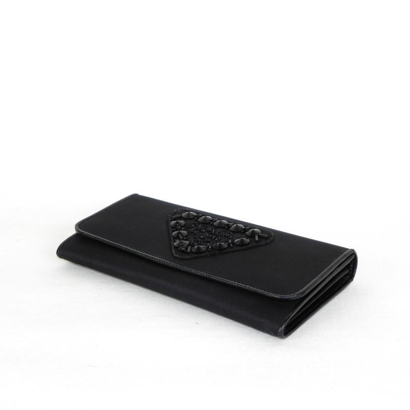 PRADA プラダ/長財布 / ビジューロゴ//ABランク/81