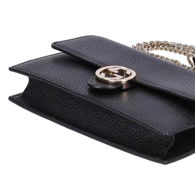 GUCCI グッチ/インターロッキングG チェーンウォレット/510314//114*/Sランク/93