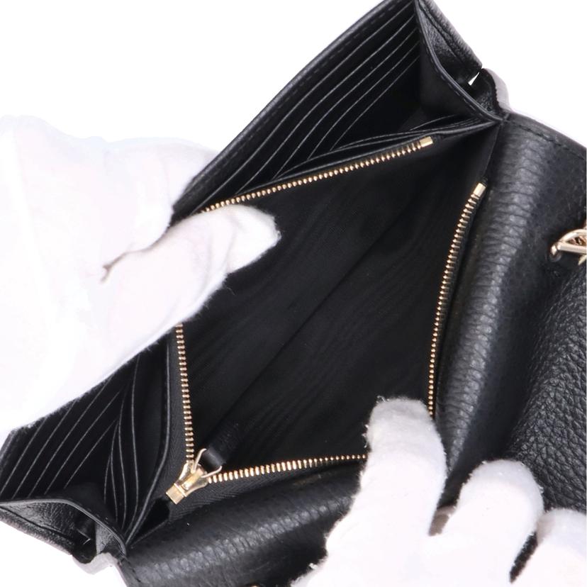 GUCCI グッチ/インターロッキングG チェーンウォレット/510314//114*/Sランク/93