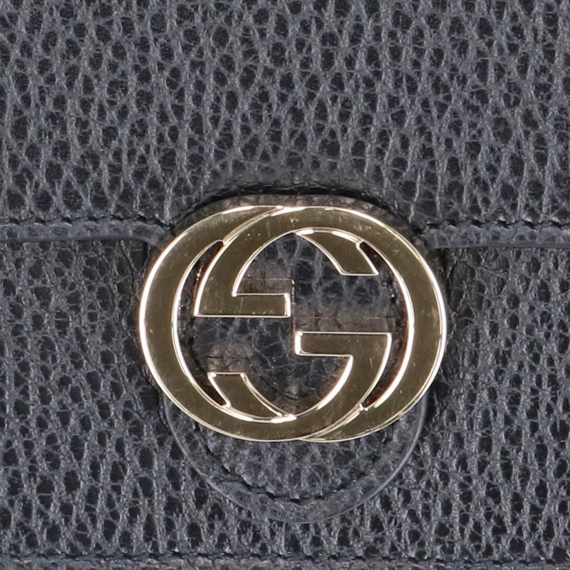 GUCCI グッチ/インターロッキングG チェーンウォレット/510314//114*/Sランク/93