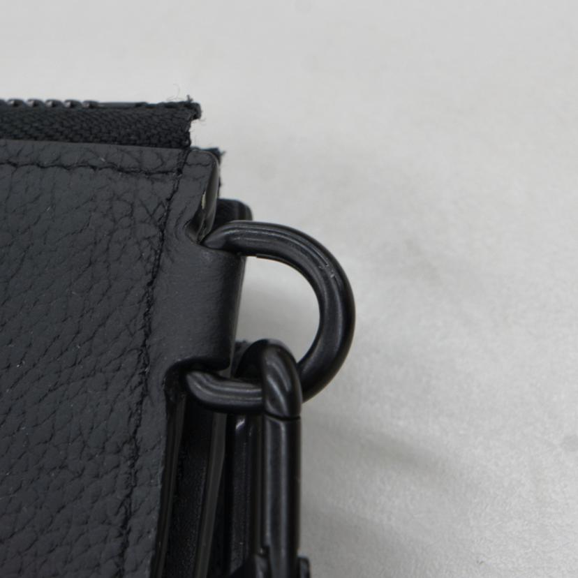 LOUIS VUITTON ルイ・ヴィトン/アエログラムジッピーウォレット/ノワール/M69831//RFI*/Aランク/09