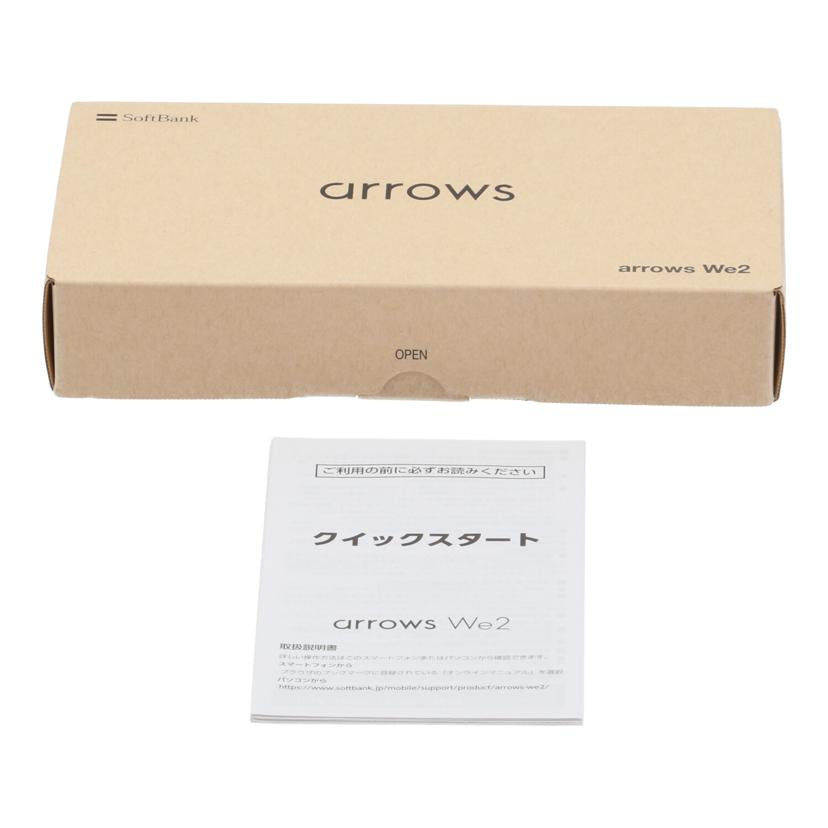 FUJITSU FCNT SoftBank系 富士通 フジツウ /スマートフォン/arrows We2 64GB/A402FC//ZH2AK2679L/Aランク/71