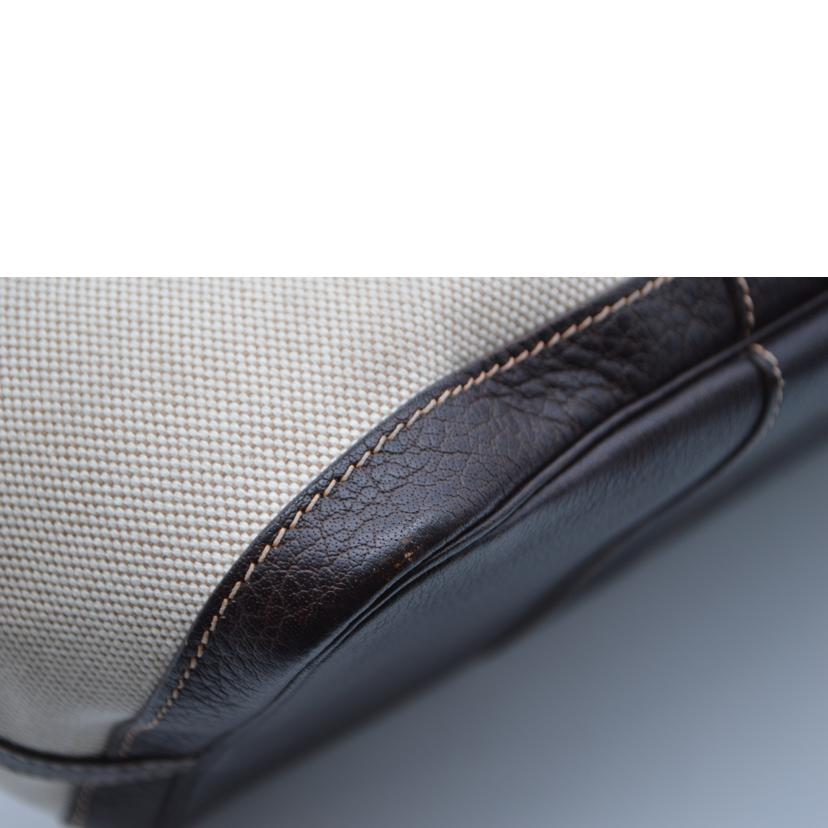 HERMES エルメス/ガーデンパーティーPM/トワルアッシュ/マロン//H□刻*/ABランク/89