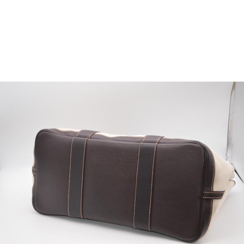 HERMES エルメス/ガーデンパーティーPM/トワルアッシュ/マロン//H□刻*/ABランク/89