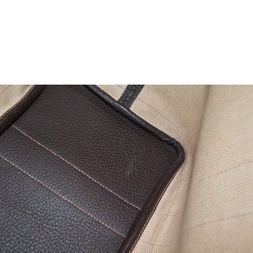 HERMES エルメス/ガーデンパーティーPM/トワルアッシュ/マロン//H□刻*/ABランク/89