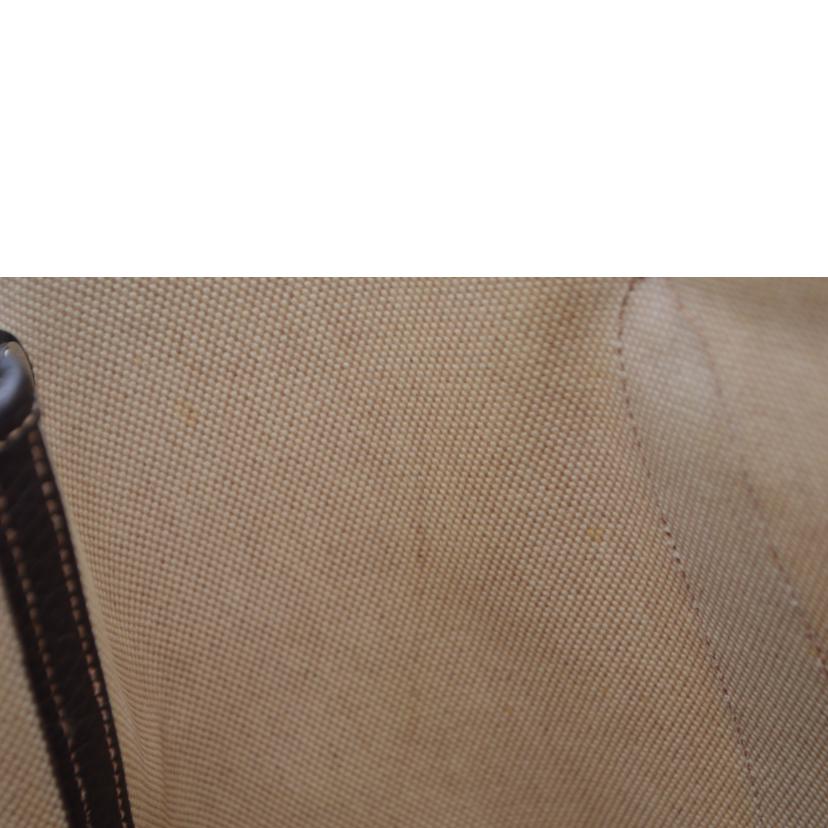 HERMES エルメス/ガーデンパーティーPM/トワルアッシュ/マロン//H□刻*/ABランク/89