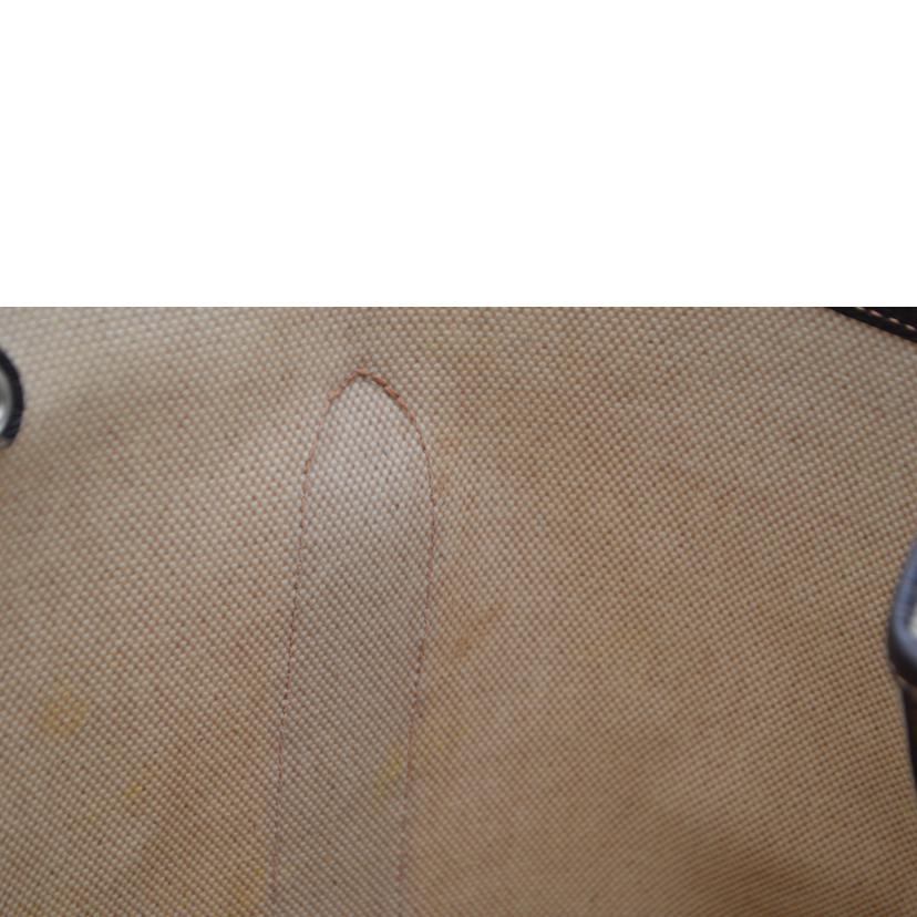 HERMES エルメス/ガーデンパーティーPM/トワルアッシュ/マロン//H□刻*/ABランク/89