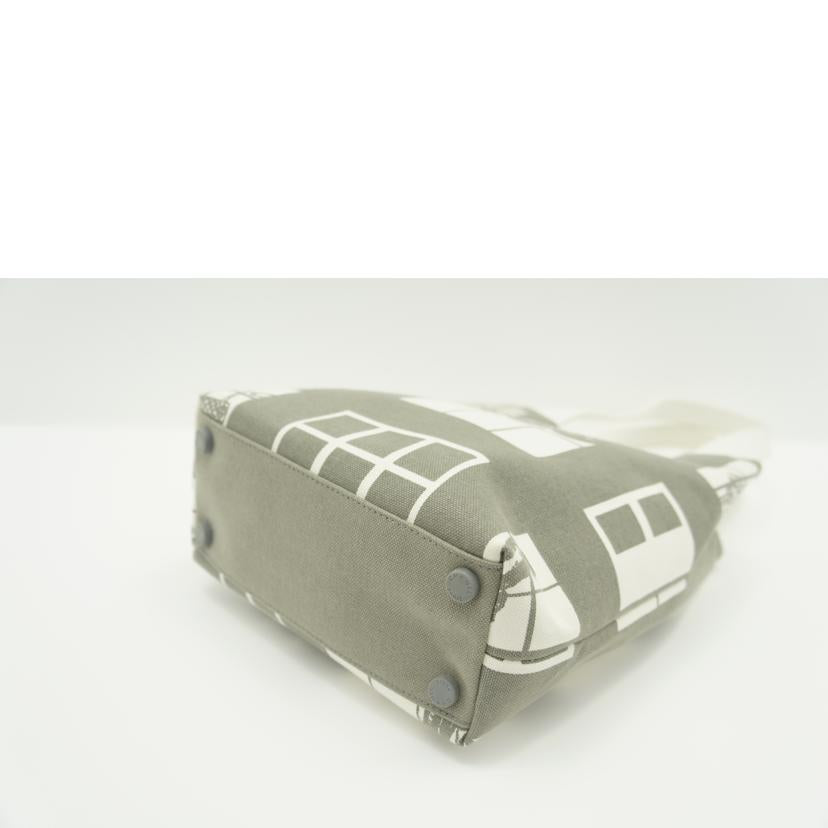 CHANEL シャネル/ウィンドウズラインキャンバストート//817****/Aランク/75